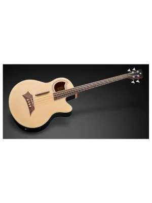 Rockbass Alien Standard, 4-String, Fretless with Lines - Natural Transparent Satin "B-Stock" - Preiswert
