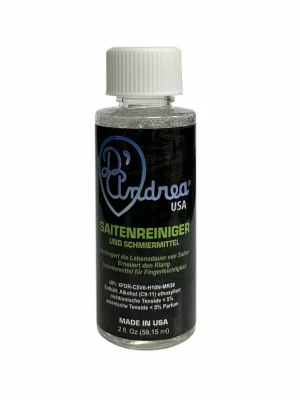 D‘andrea String Cleaner & Lubricant, 59 ml / 2 oz (DAS2) - Kostenlose Rückgabe