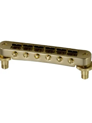 Grover 520G Tune-O-Matic Guitar Bridge (Notched) - Gold | Versand noch heute