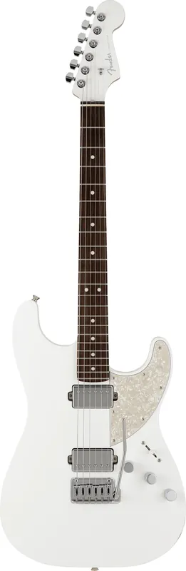 Nur noch heute | Fender Made in Japan Elemental Stratocaster®, Rosewood Fingerboard, Nimbus White