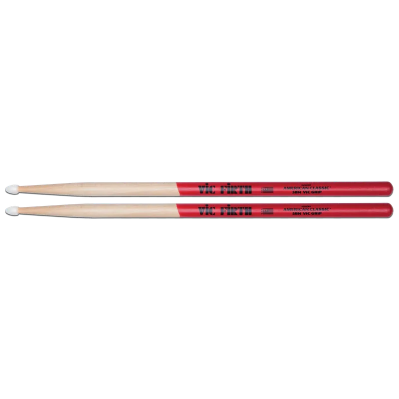 Bewährte Qualität - Vicfirth American Classic® 5B Nylon Vic Grip Drumsticks