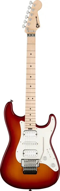 Charvel Pro-Mod So-Cal Style 1 HSH FR M, Maple Fingerboard, Cherry Kiss Burst (Versandrückläufer) - Nur noch kurze Zeit