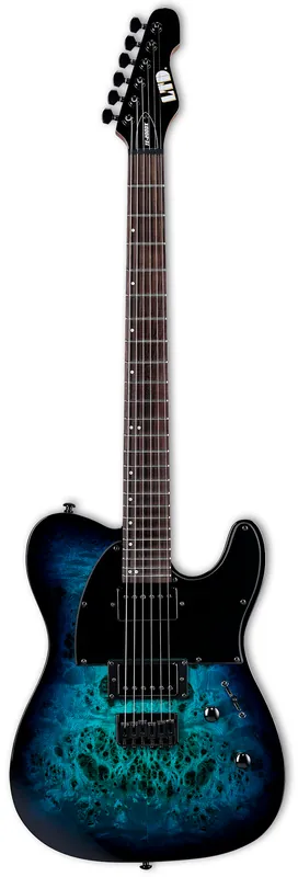 ESP LTD TE-200DX Blue Burst - Letzte Stücke