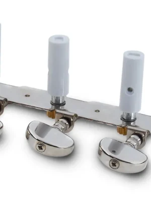 Framus & Warwick Accessory Legacy Series - Machineheads for Parlor Models, Plastic Post, Bass Side (left) - Chrome - Preisvorteil