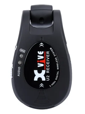 X-vive U2 Guitar Wireless System Receiver Black - Begrenzte Stückzahl