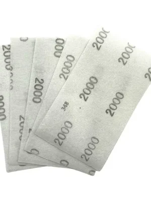 Qualitätsprodukt - Nitorlack Flex sandpaper 130 x 75 mm sheets P2000 - 5 pcs