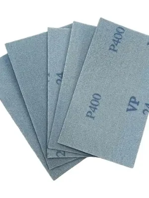 Nur wenige verfügbar - Nitorlack Flex sandpaper 130 x 75 mm sheets P400 - 5 pcs