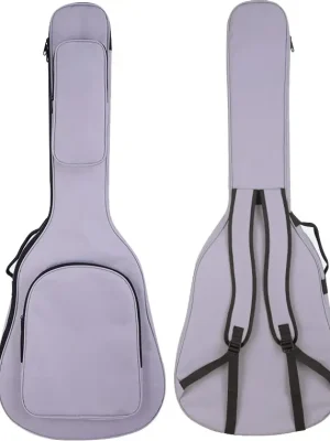 Zoundhouse Gigbag 12mm CG44 Konzertgitarre 4/4 - Silbergrau | Hohe Qualität