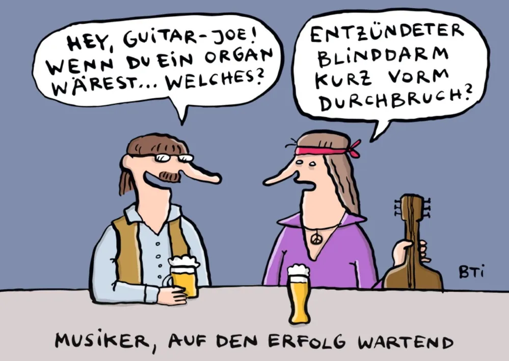 Direkt ab Werk - Inkognito Guitar-Joe - Postkarte