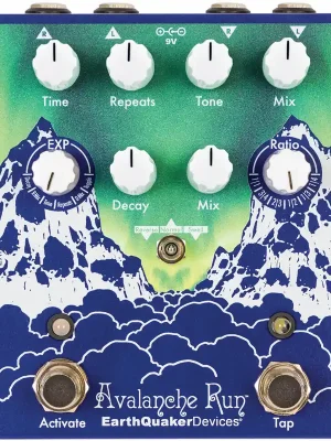 Abverkauf - Earthquaker Devices Avalanche Run V2 LTD Aurora Borealis - Stereo Delay / Reverb