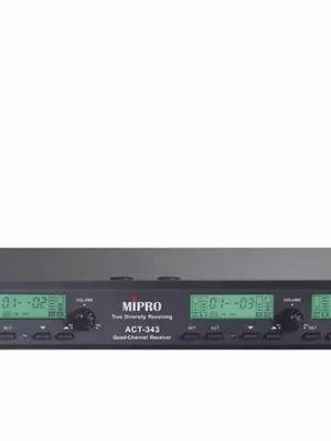 Mipro ACT-343 - 4 Kanal UHF Empfänger (8AD) 823 - 832 MHz - Expressversand