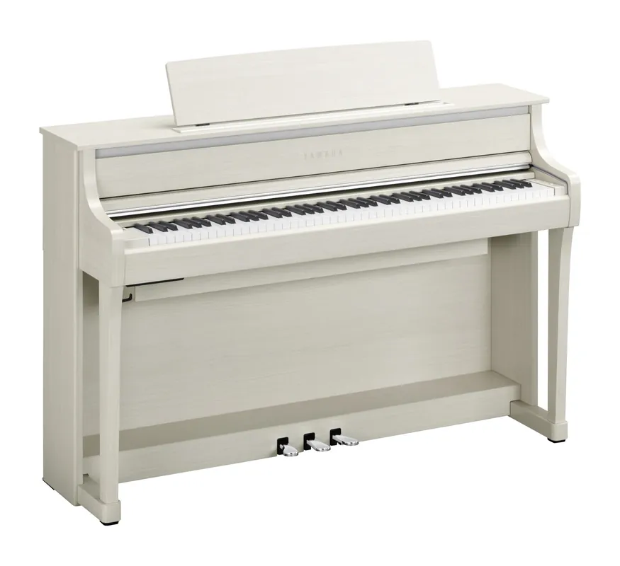 Einfache Rückgabe | Yamaha CLP-875 Digitalpiano in Weißer Birke