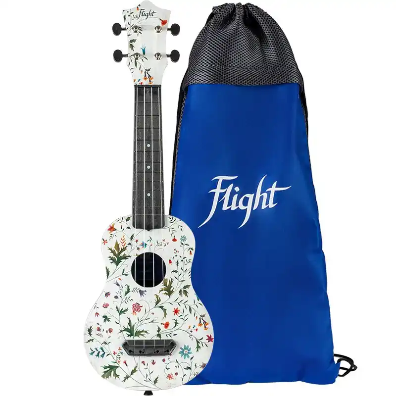 Flight UTS-40 Flower Ultra Travel Ukulele | Werkspreis