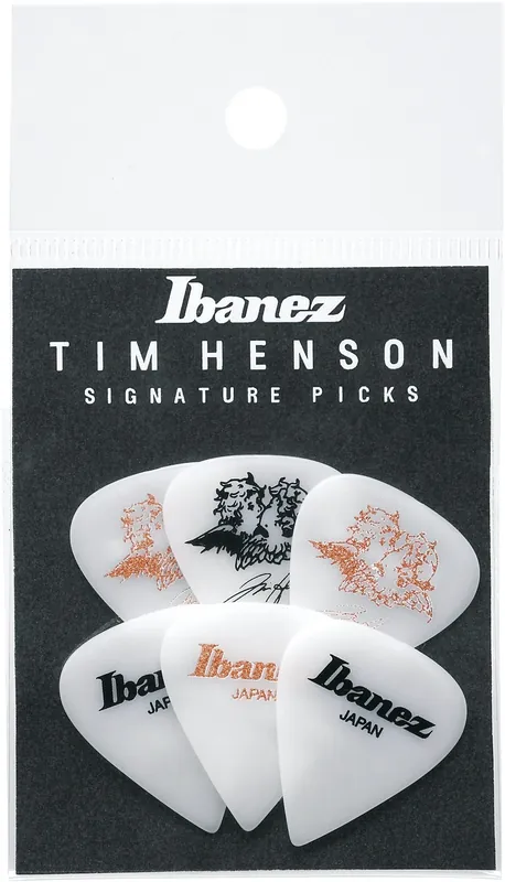 Letzte Chance | Ibanez Pick "Tim Henson" White, Heavy, 6er Set