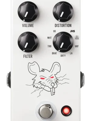JHS Pedals PackRat White - Overdrive Distortion Fuzz - Markenqualität