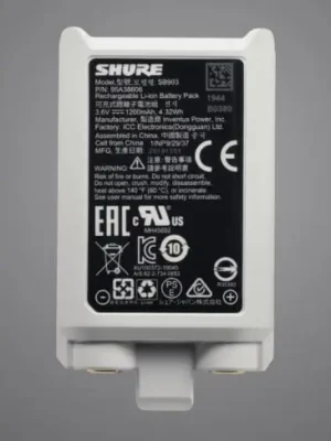 Neu eingetroffen - Shure SB903 Lithium-Ionen-Akku für SLX-D Sender