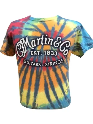 Martin Guitars Tie Dye w/CFM Logo, 3XL | Topseller