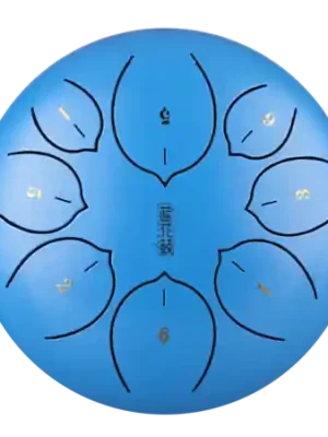 Preisvorteil - U-turn TD6-8 Steel Tongue Drum 6" - Turquoise Blue