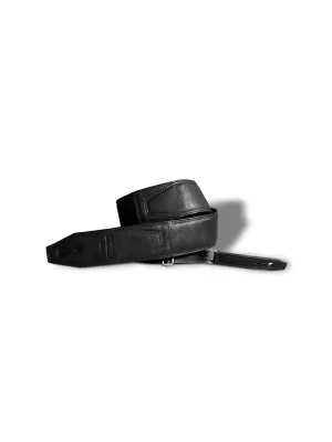 Richter 1001 Gitarrengurt Basic Short Black, Made in Germany - Meistverkauft