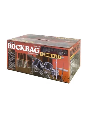 Premium-Qualität | Rockbag Fusion II Deluxe Drum Flat Pack Black