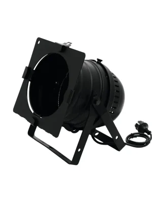 Vorteilspreis - Eurolite PAR-64 Spot Floor mit Stecker schwarz - Floorspot mit Doppelbügel