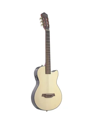 Expressversand | Zoundhouse EC3000CN ZH E-Klassikgitarre mit massiver Korpus u. Cutaway