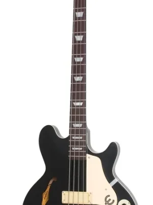 Epiphone Jack Casady E-Bass Ebony Ch Hardware - E-Bass 4-Saiter - Aktion