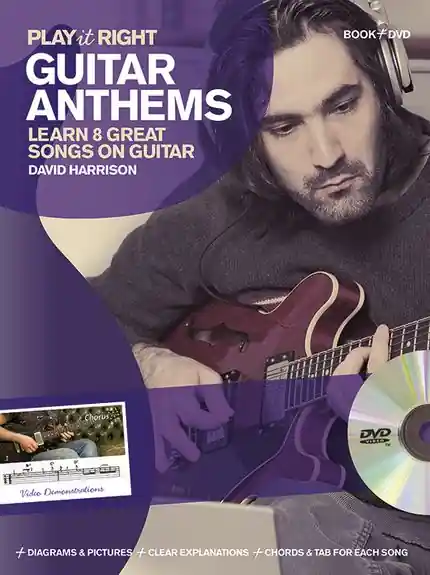 Music Sales Limited Play it Right Guitar Anthems + DVD - B-Ware - Neu gelistet