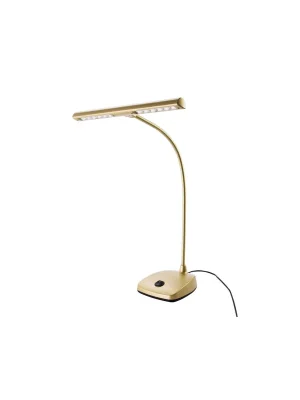 Günstig - K&M 12297 LED Pianoleuchte - goldfarbig