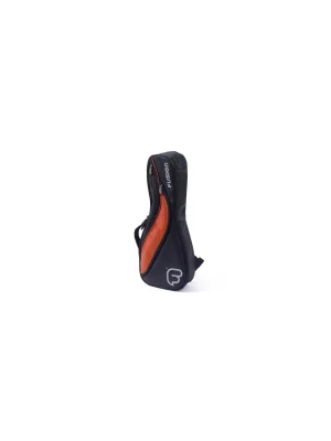 Sicher einkaufen - Fusion F4 Gigbag für Ukulele Sopran / schwarz-orange