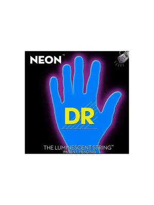 DR HiDef Blue Neon Heavy 011", 014", 018", 028", 038", 050" | Bestseller