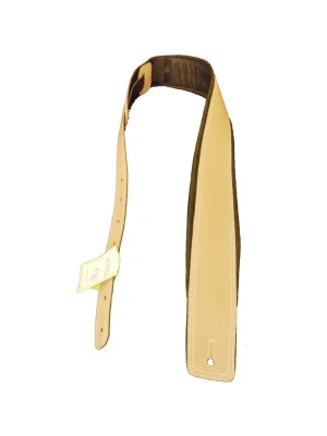 Brandneu - Bull 201031 Leder-Gurt / Nubukdesign, 8 cm, natur