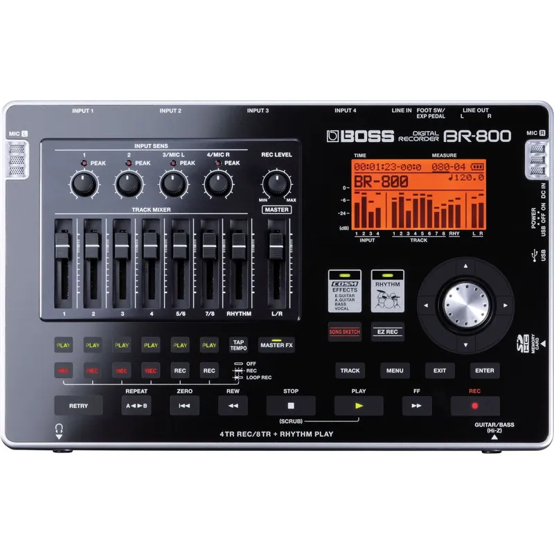 Boss BR-800 Mehrspurrecorder | Jetzt zugreifen