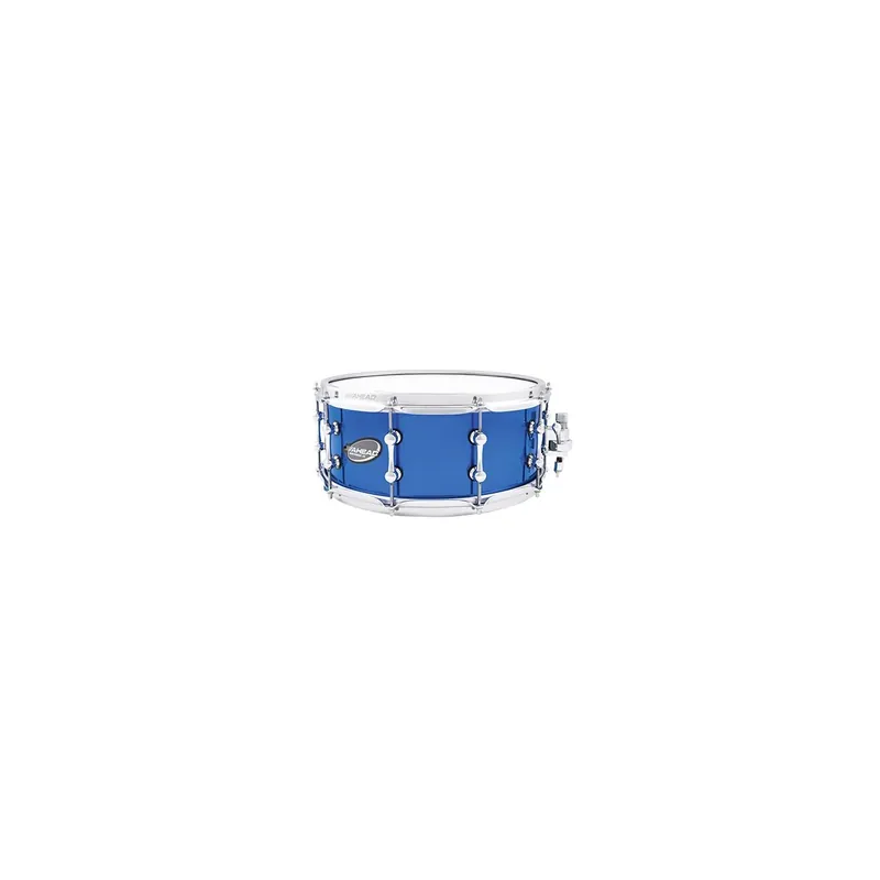 Versand noch heute - Ahead 14" x 6" Snare Drum Blue Brass AS614CB "Showroom Modell"