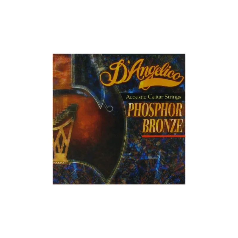 Versandbereit - D‘angelico Phosphor Bronze Wound M / 013-056 Satz