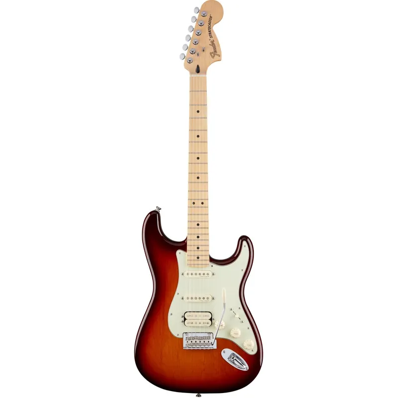Beliebt - Fender Deluxe Stratocaster HSS MN TSB - E-Gitarre
