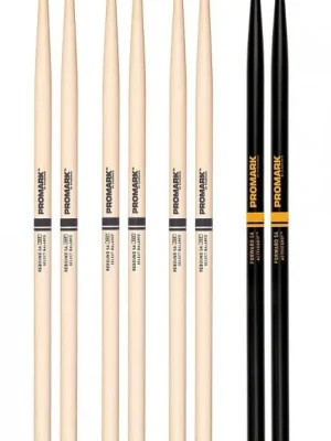 Brandneu | Promark 5A Rebound Acorn (3x) + 5a Active Grip free