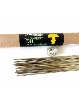Endet bald | Dunlop 6110 Jumbo Accu-Fret Tube, 18% Nickel Silver, hard, 20 pcs., 70 cm "B-Stock"