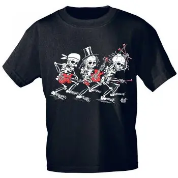 Jetzt erhältlich | Knauer T-shirt Bones Trio S - schwarz