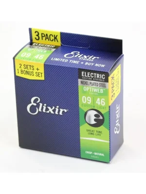 Preishit | Elixir 16551 Optiweb Electric Light 3er Pack