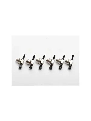 Göldo Music HWG6N Einzelreiter für Guild / Framus Rollensteg, nickel (6 Stück) - Qualitätsprodukt