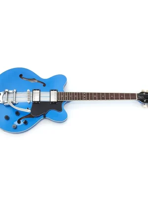 Höfner HCT Verythin Metallic Blue - Halbresonanzgitarre - Sonderpreis