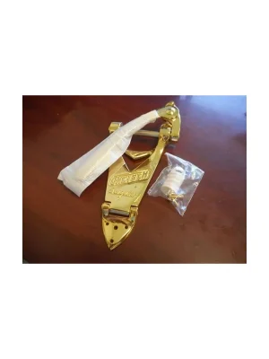 Sonderpreis - Gretsch B3G Bigsby Tailpiece mit Gretsch Logo, gold