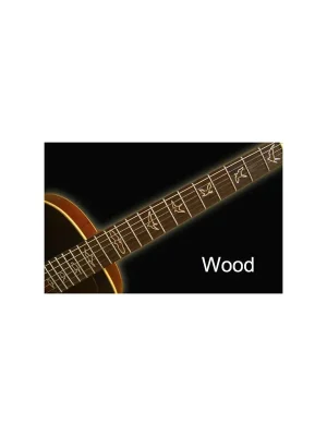 Extra sparen | Jockomo Inlay Stickers, Fret Mark-Birds(w/edge-WD)