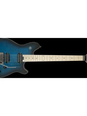 Nur noch wenige - EVH Wolfgang® WG Standard, Quilt Maple Top, MN, Transparent Blue Burst