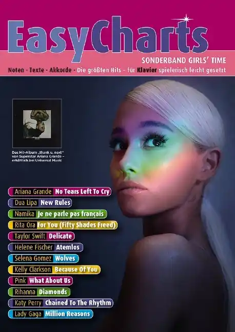 Neu eingetroffen - Schott EasyCharts Sonderband Girls Time