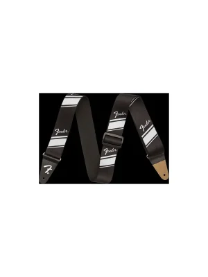 Zeitlich begrenzt - Fender Competition Stripe Strap, Silver