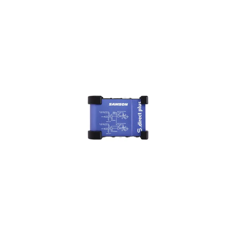 Samson S-DIRECT Plus aktive Stereo DI-Box | Versandbereit
