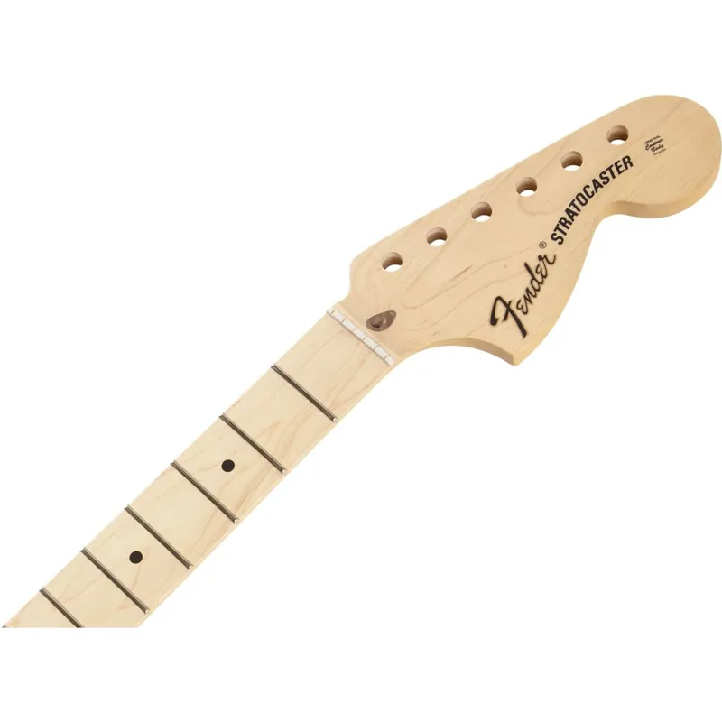 Beliebt - Fender USA Stratocaster Neck, 22 Jumbo Frets, Maple Fingerboard with ’70s-Style Headstock