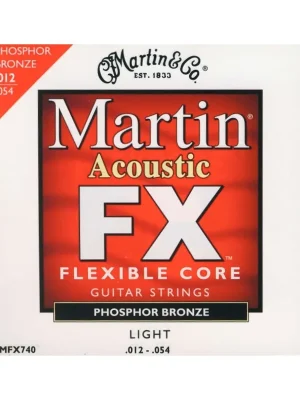 Preiswert - Martin Guitars FX-740 Acoustic Flexible Core Satz 012"-054" - Light